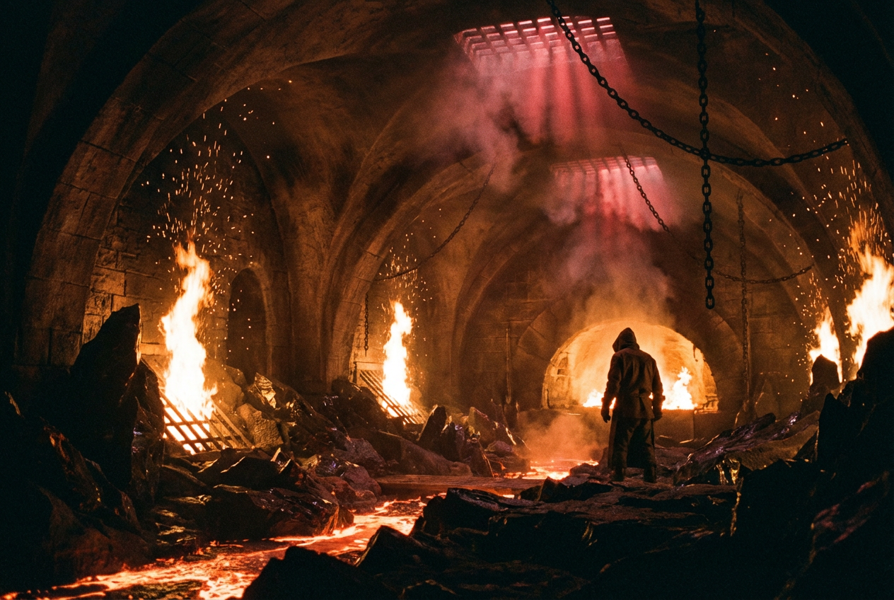 Infernal Forge metal music video template