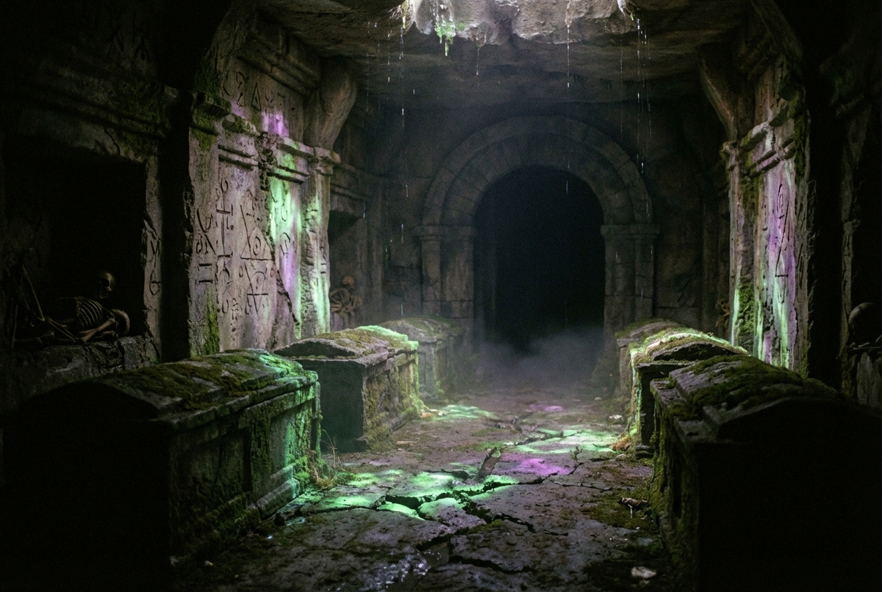 Abyssal Descent death metal music video template