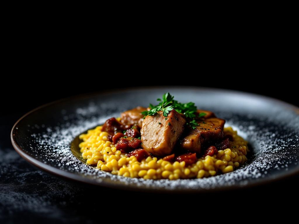 Ossobuco alla Milanese (Lombardian — Marrow Bone, Gremolata, Saffron Risotto)