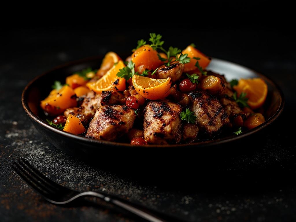 Poc Chuc (Yucatecan — Grilled Orange-Marinated Pork)