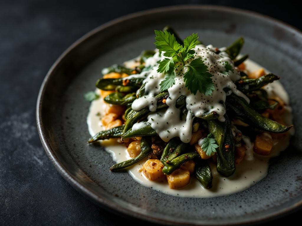 Rajas con Crema (Roasted Poblano Strips in Crema — Side Dish)