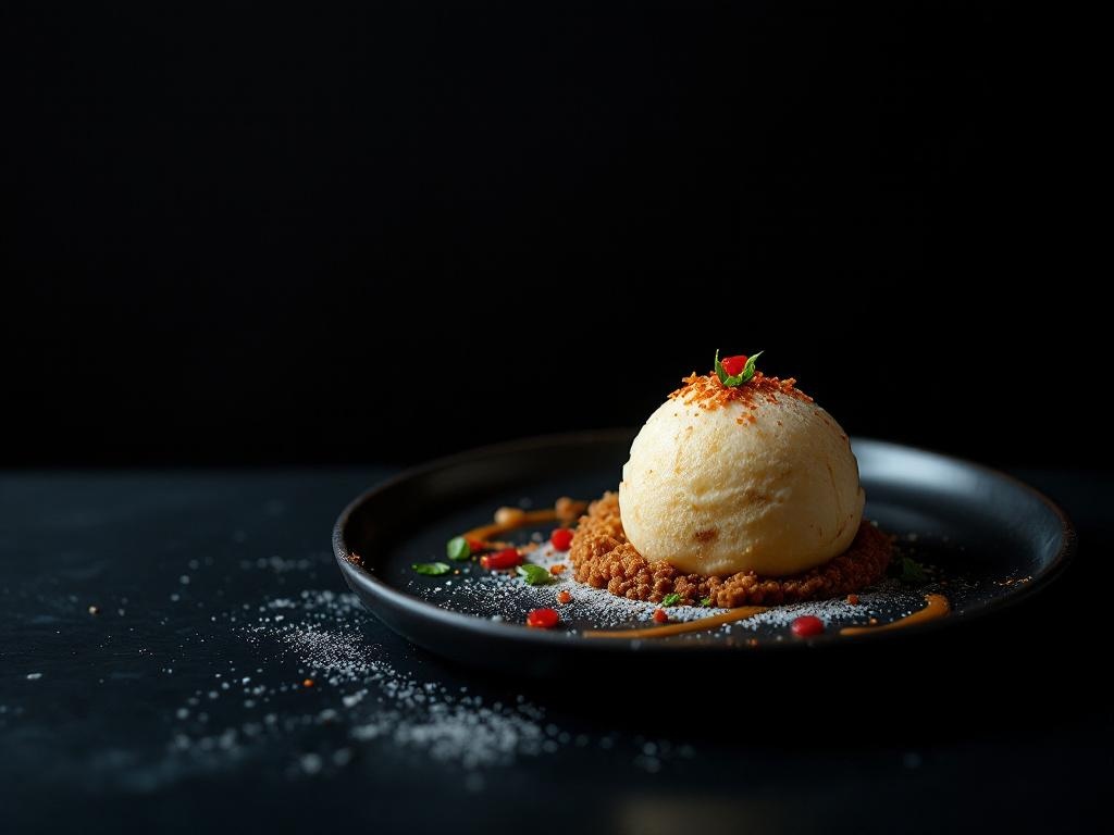 Rolled Ice Cream (Thai Street Food Origin — Freeze Plate Technique)