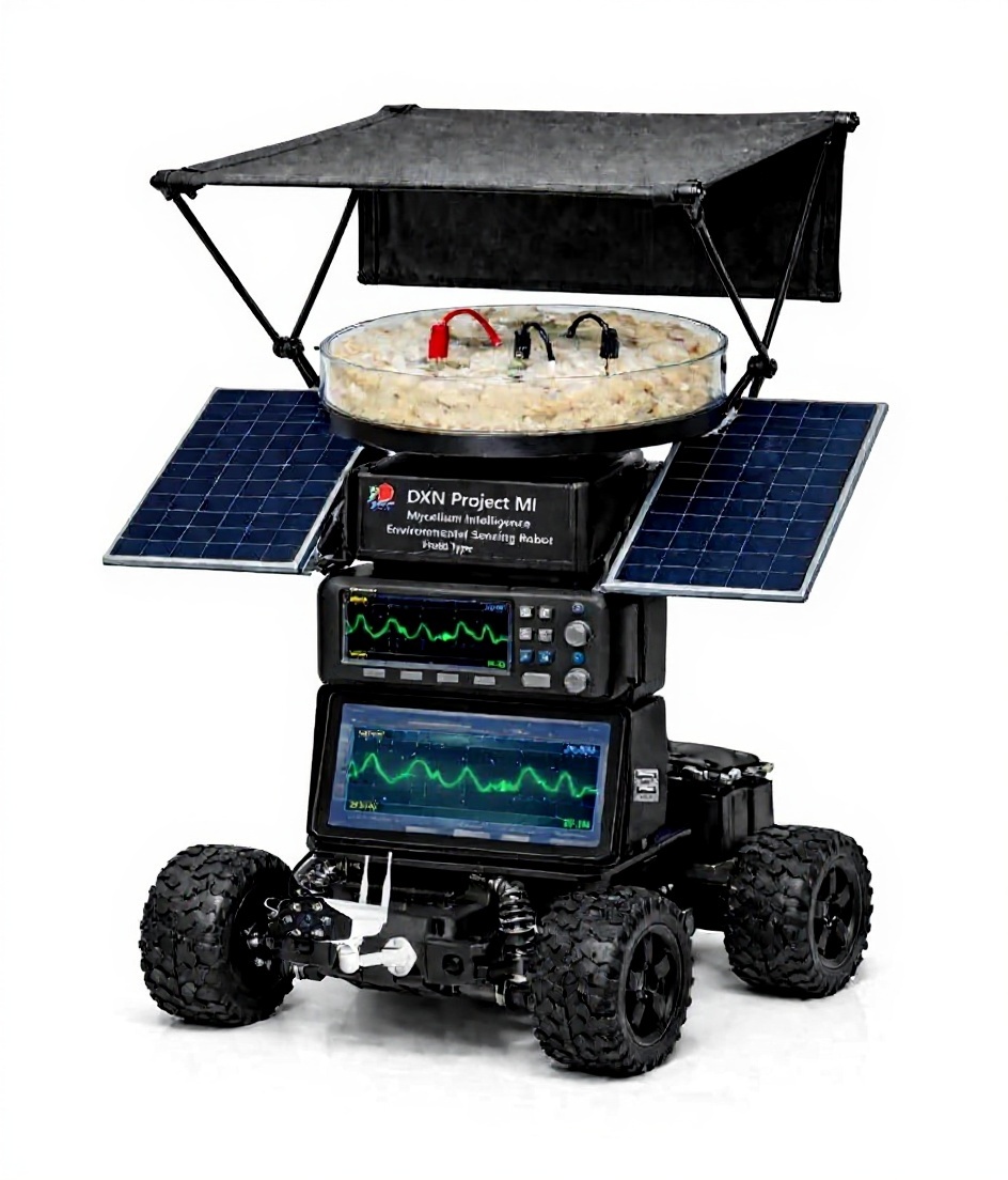 robotic solar-powered platform — free 3D model
