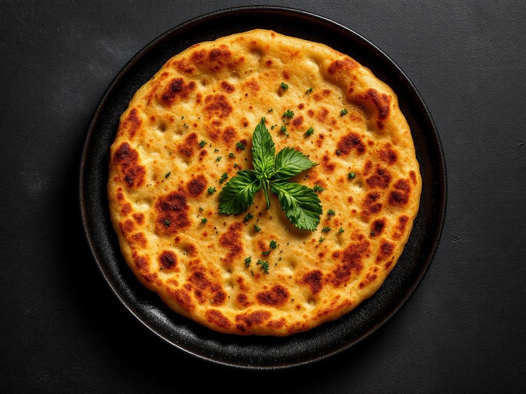 Socca (Naturally Vegan — Chickpea Pancake)