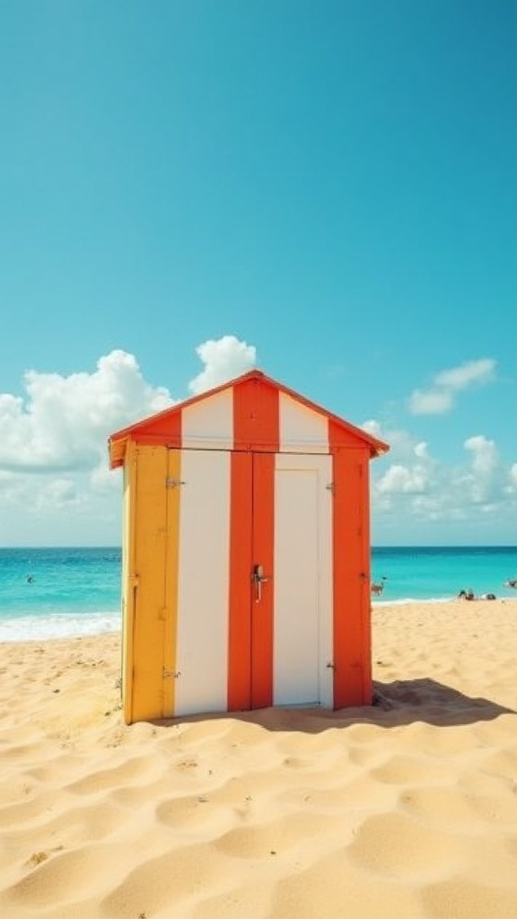 une-cabine-pour-se-changer-pose-sur-le-sable-dune-r19wkgs233-1