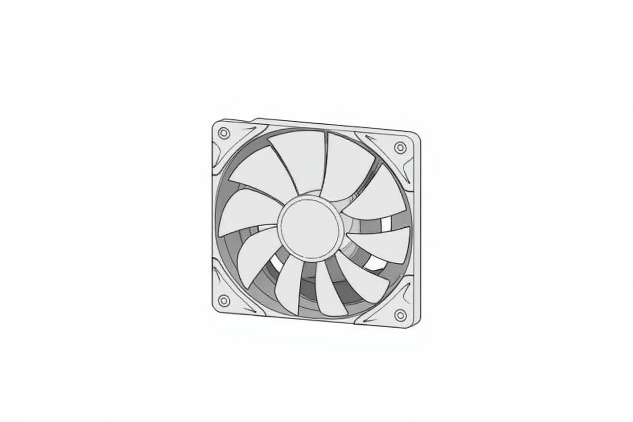 computer fan — free 3D model