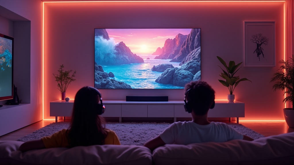 Ilustración de la tecnología Micro LED para televisores en 2025 según AVPasión