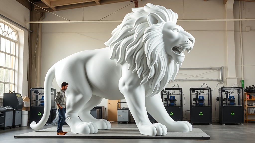 Décors événementiels sur-mesure en impression 3D grand format par PAMI3D