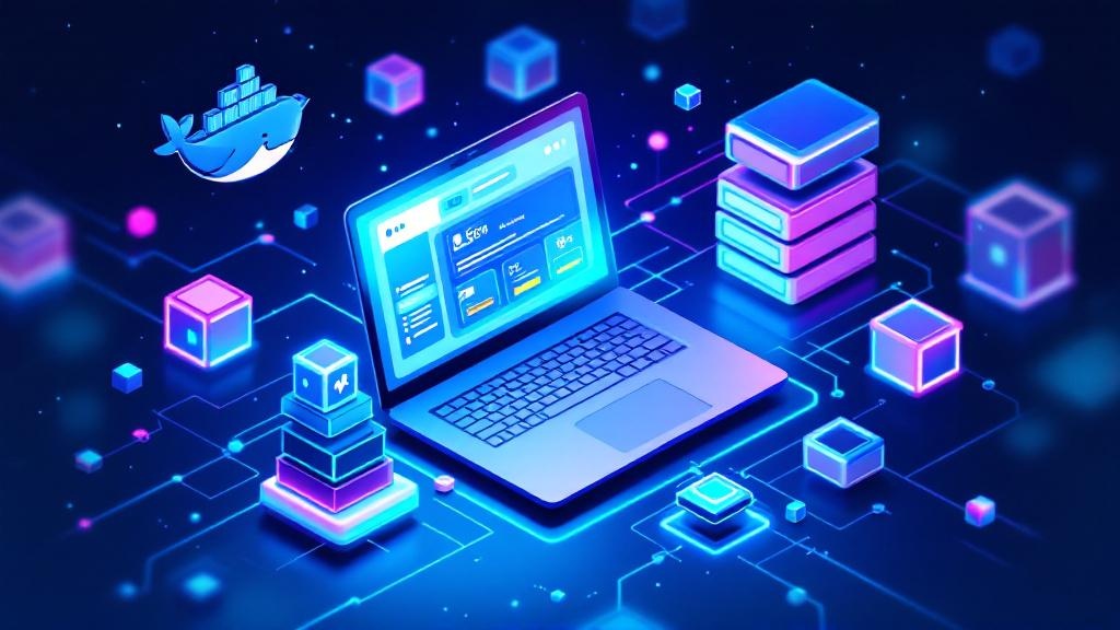 Docker containers running on a home server for self-hosted applications and services