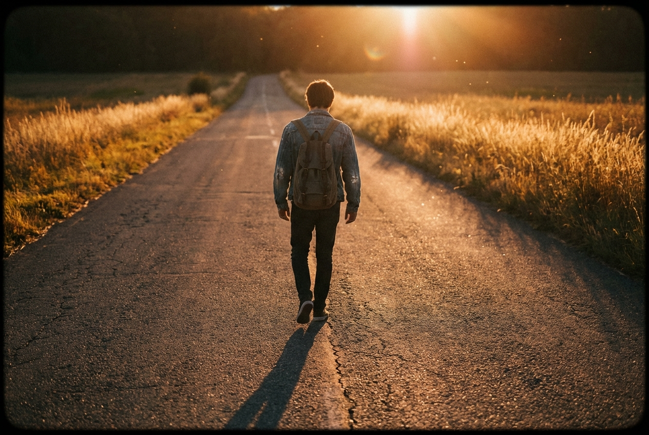 Indie music video golden hour template