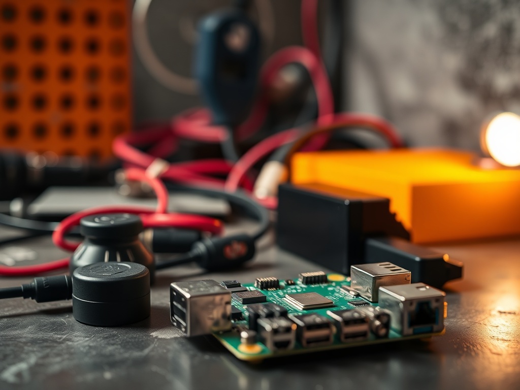 Illustration of various Raspberry Pi models for self-hosting setup selection