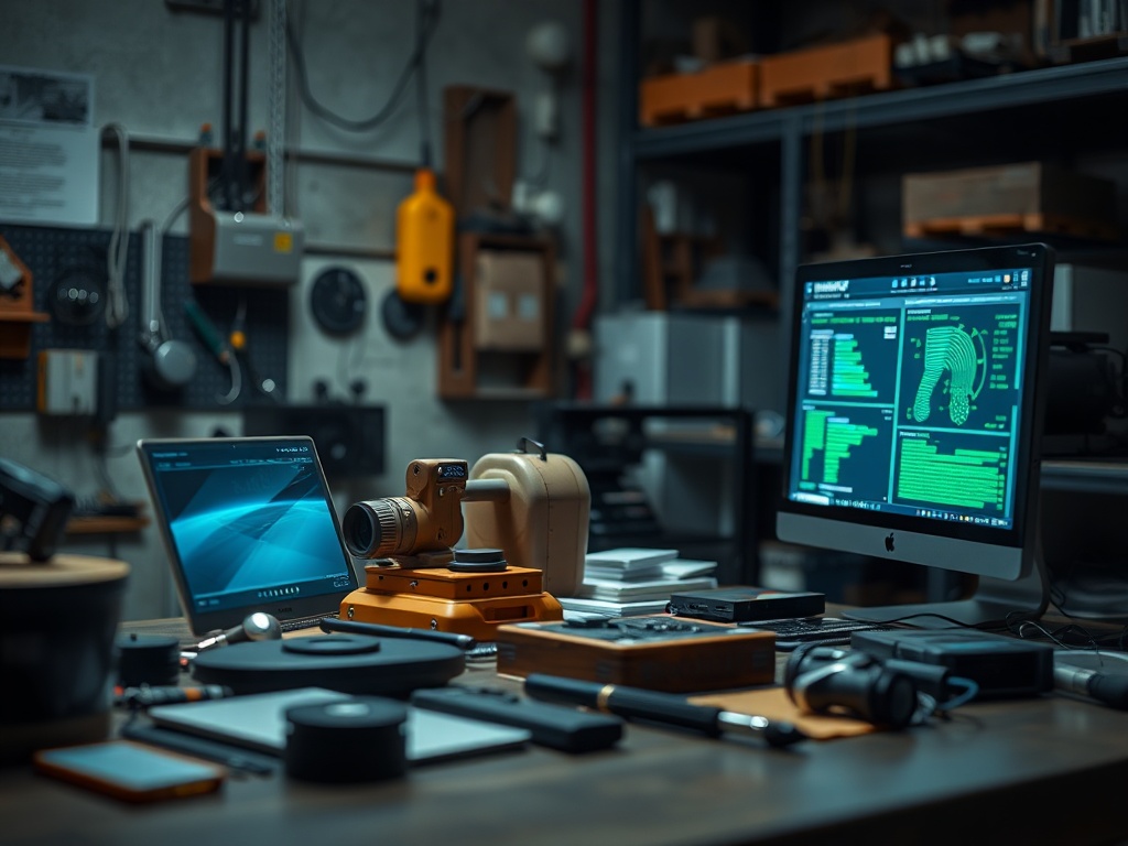 Illustration of AI tools comparison chart for small business automation and efficiency