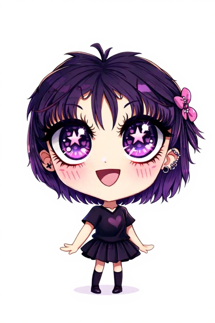 chibi character — free 3D model