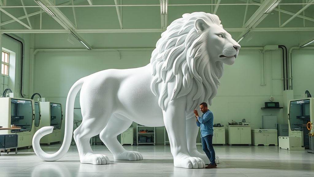 PLV 3D grand format PAMI3D : impression 3D qui booste vos ventes