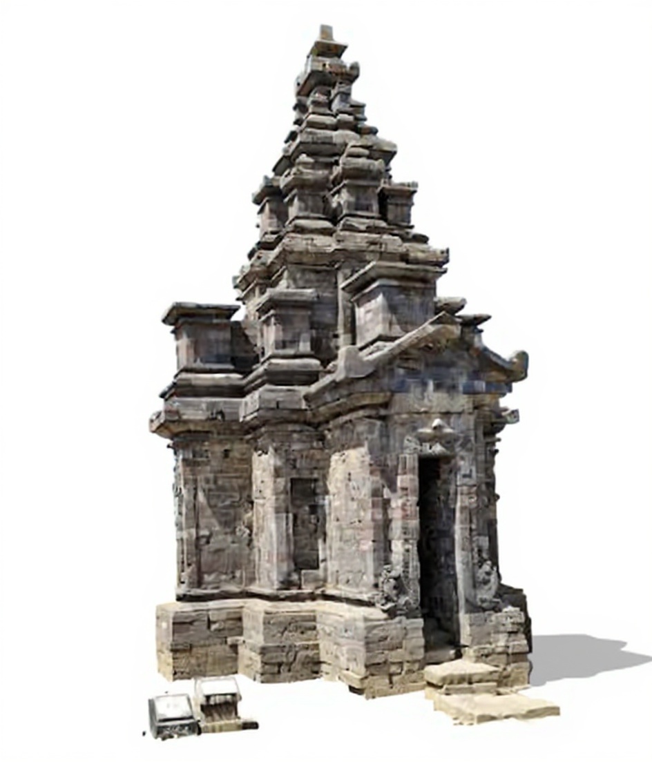 stone temple — free 3D model
