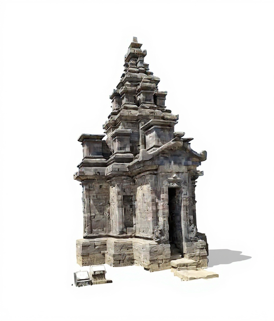 stone temple — free 3D model