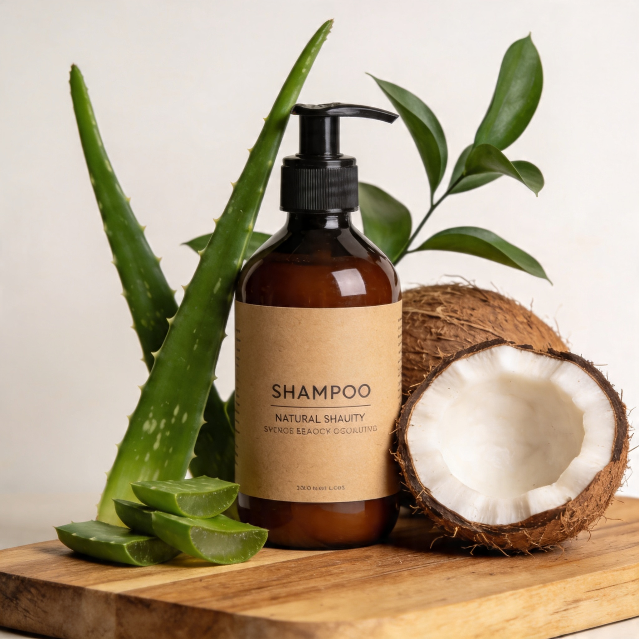 shampoing naturel aux ingrédients végétaux doux