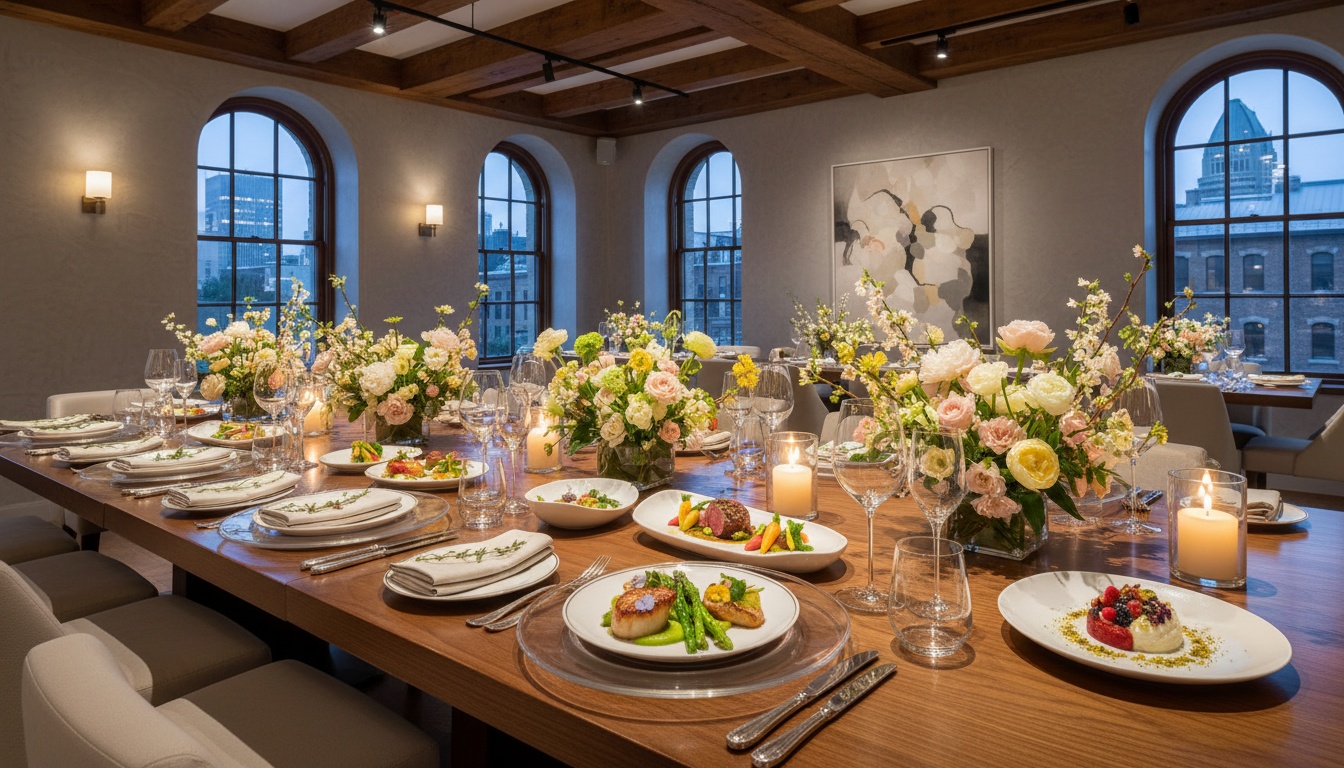 Plats saisonniers frais dans un établissement montréalais