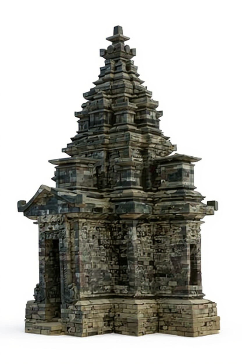 stone temple — free 3D model