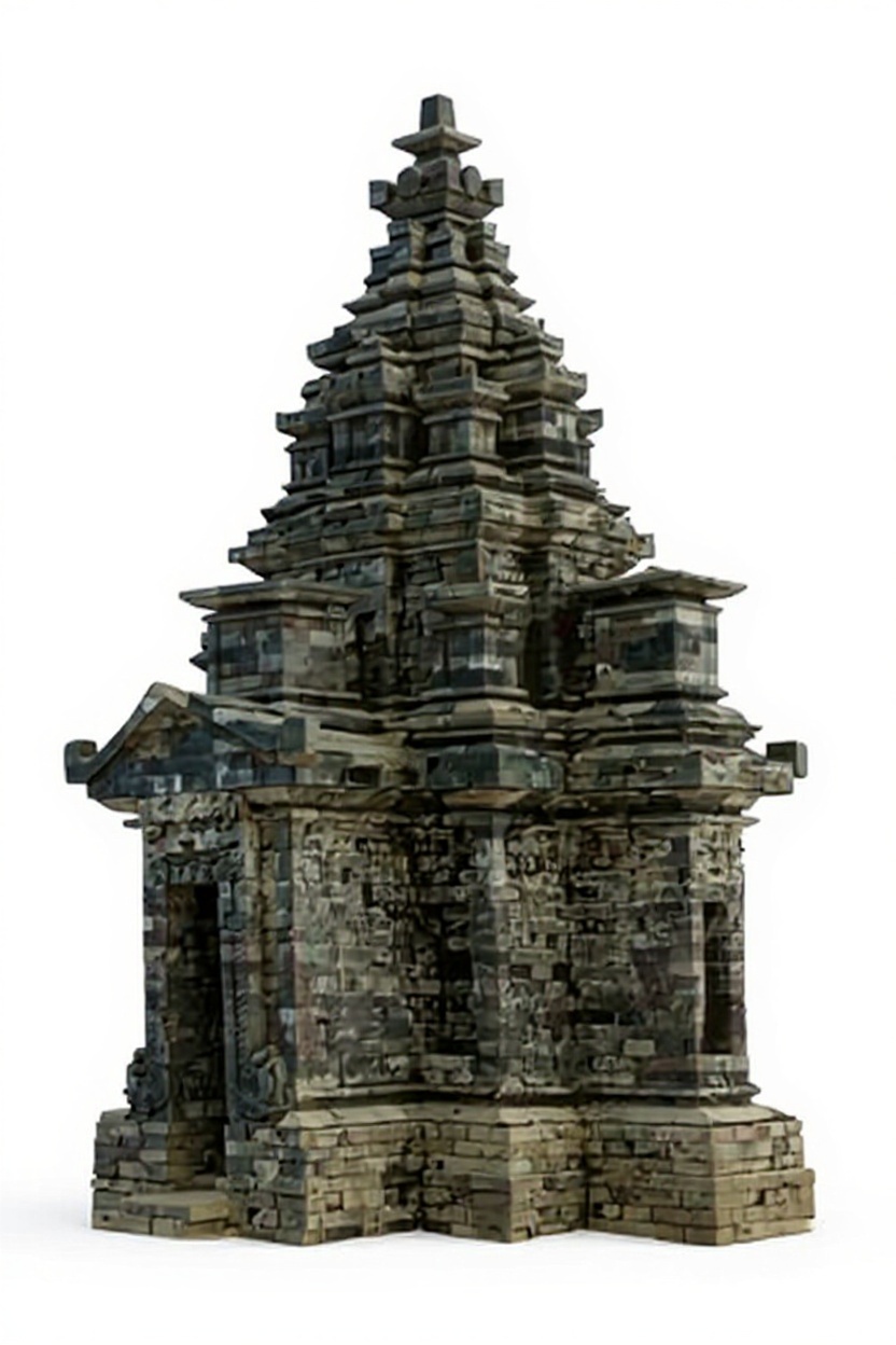 stone temple — free 3D model