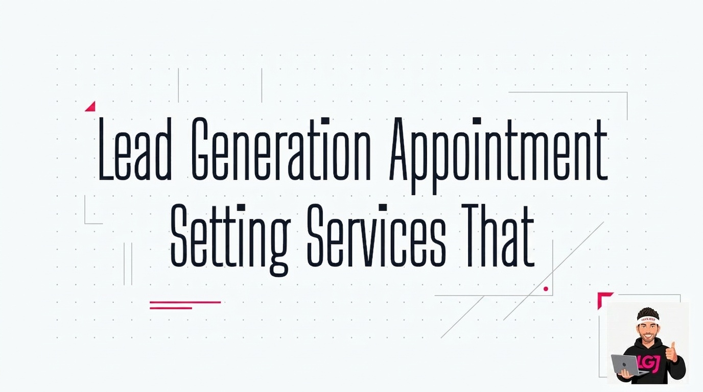 Lead Generation Appointment Setting Services That Convert in 2026 ...