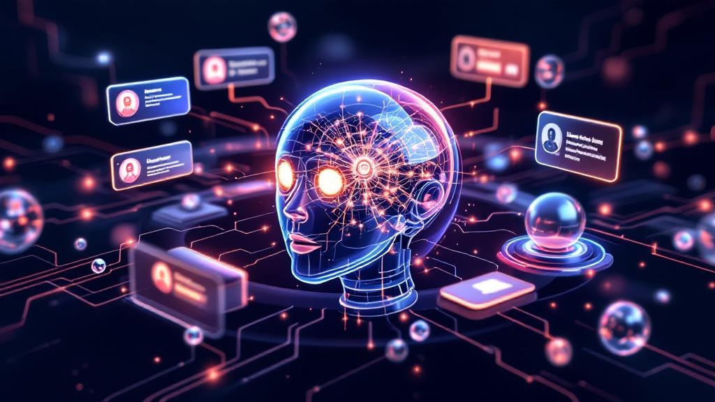 AI customer service tools interface showcasing chatbot interactions and support analytics for improved client engagement