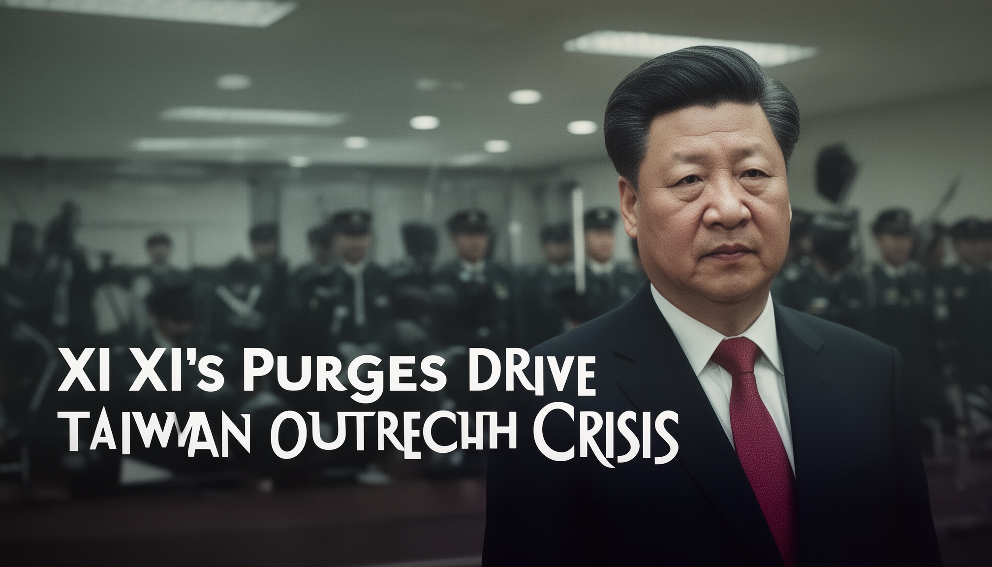 Xi Xi's Purges Drive Taiwan Outreach Crisis