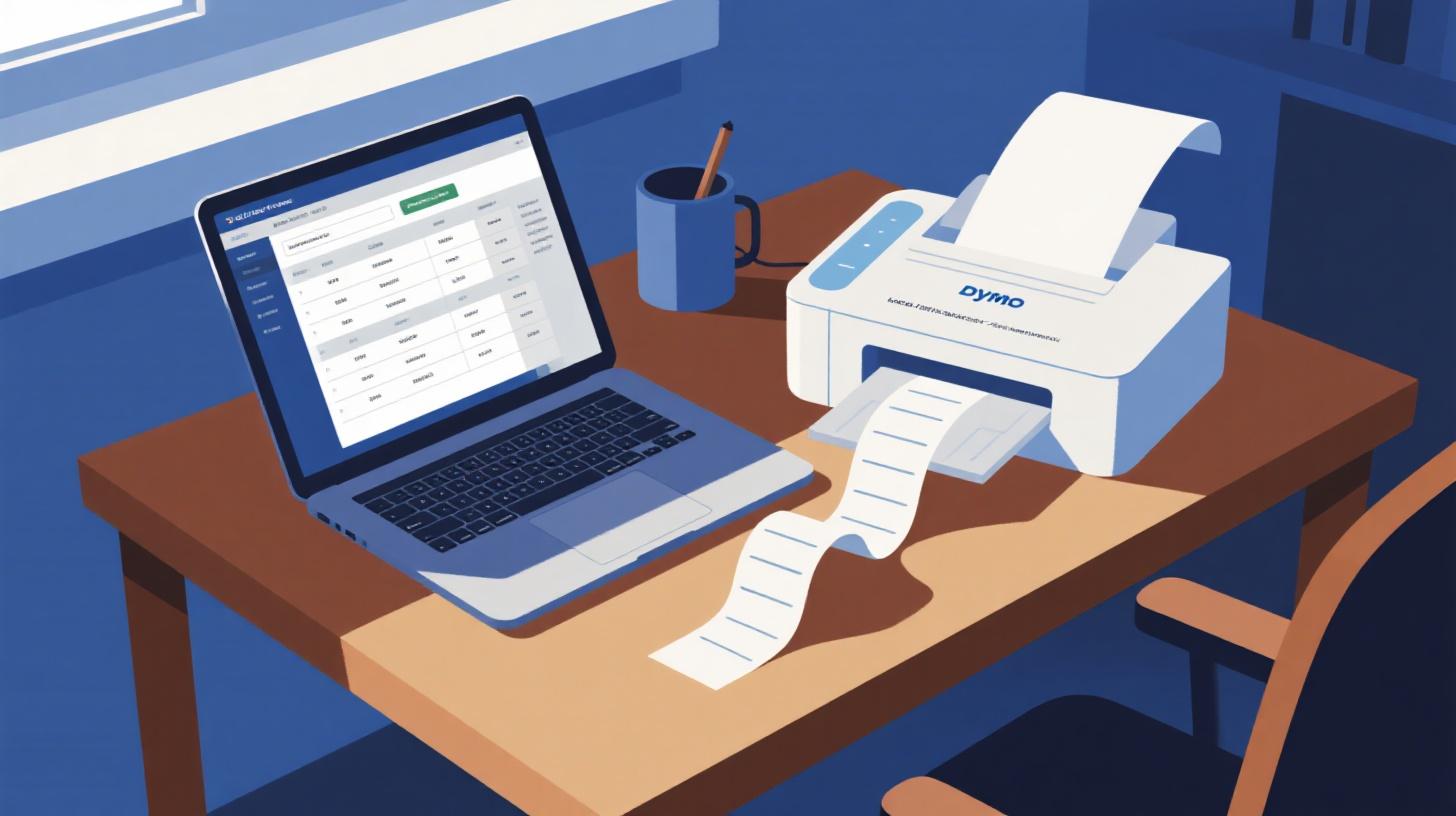 How to Print Dymo Labels Directly from Google Sheets
