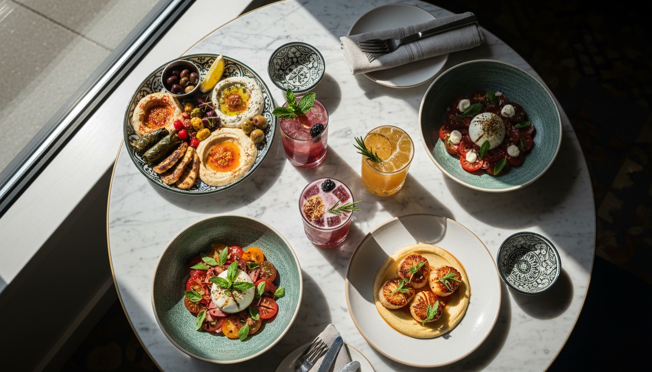 Cocktails artisanaux lors d