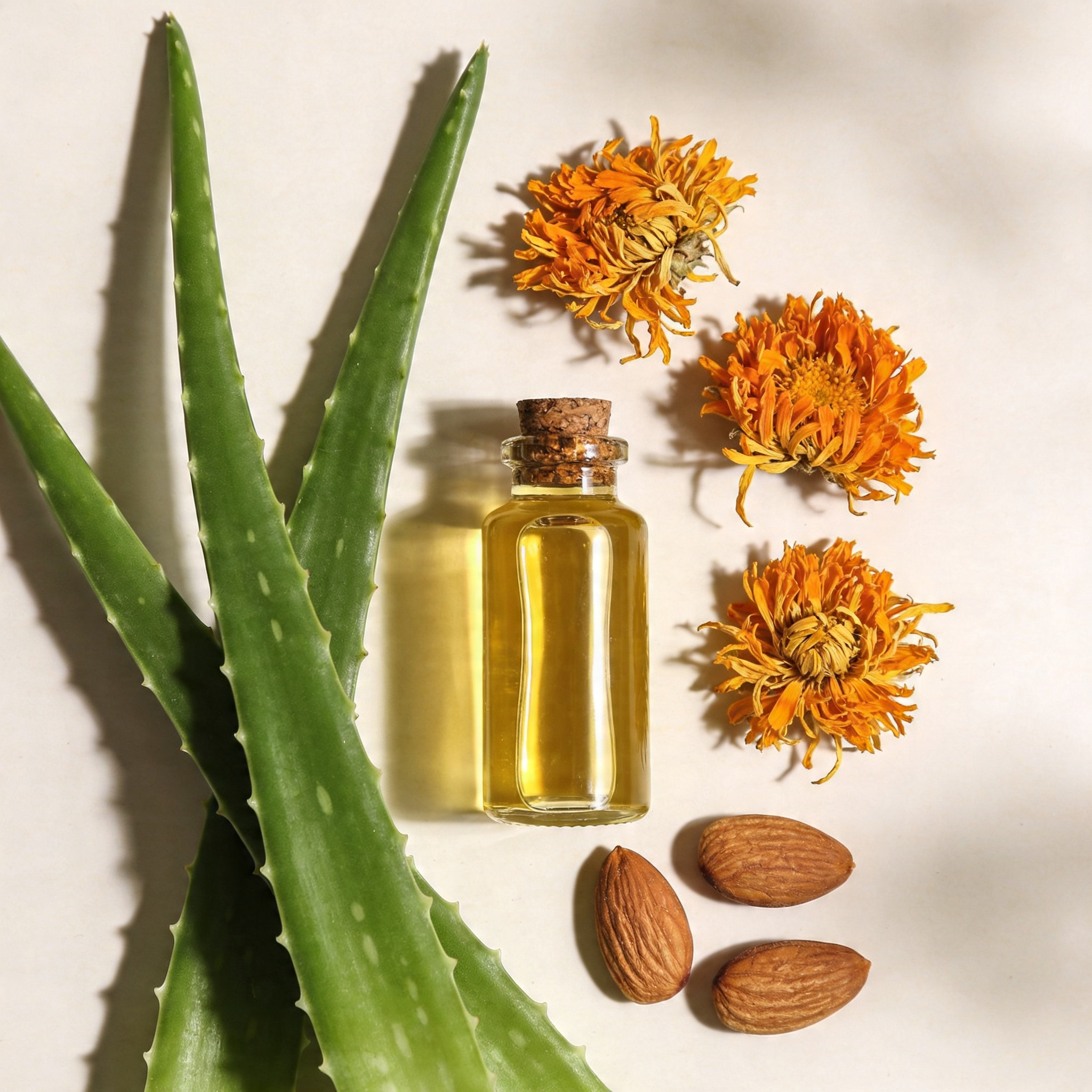 ingrédients naturels savon intime aloe vera calendula