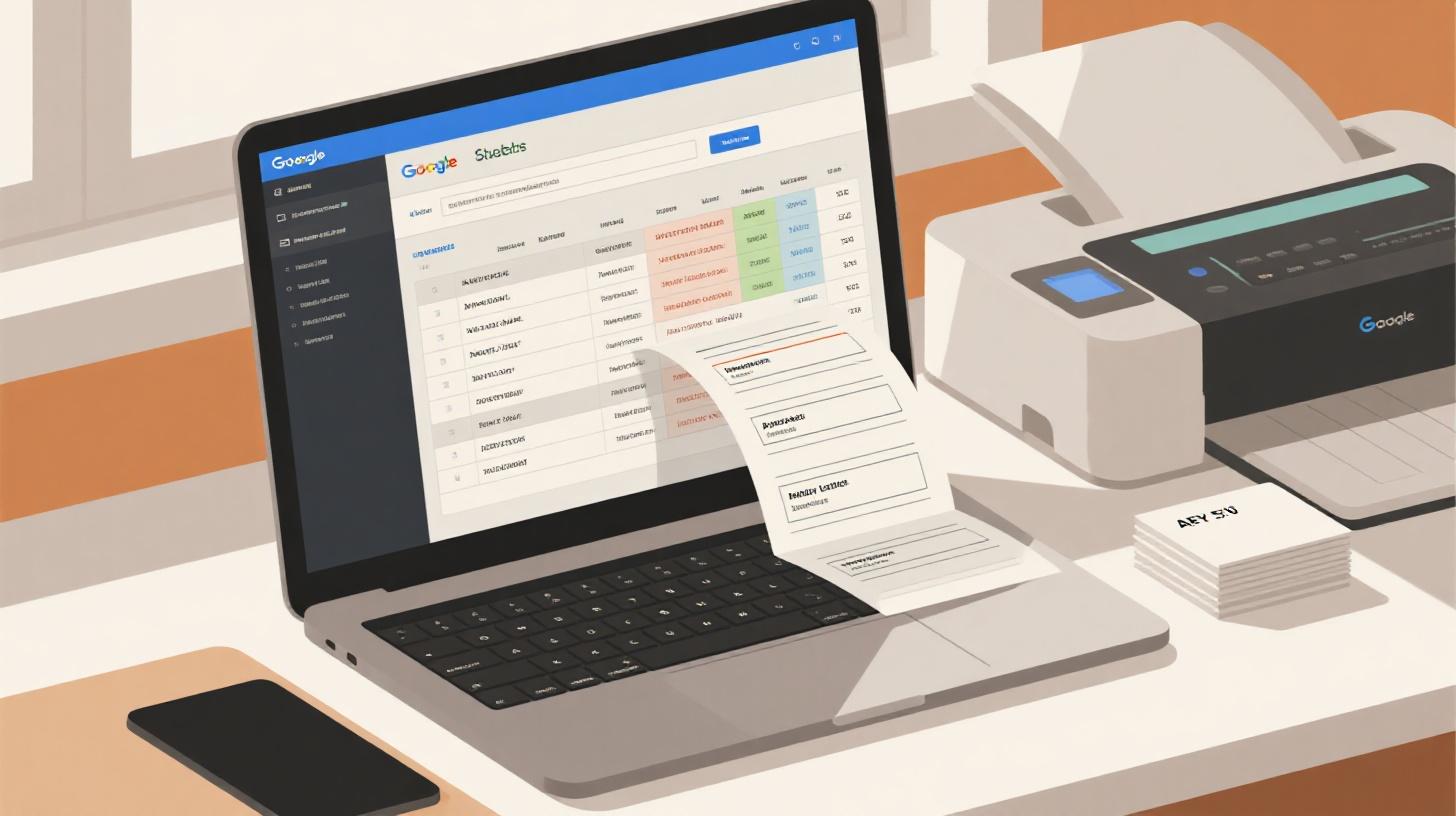 How to Print Avery 5160 Address Labels from Google Sheets