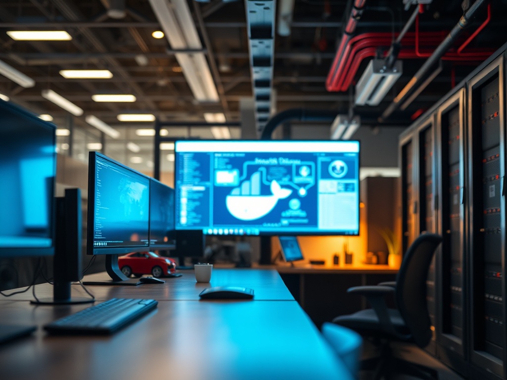 Illustration of Docker containers representing self-hosting and containerization benefits for tech enthusiasts