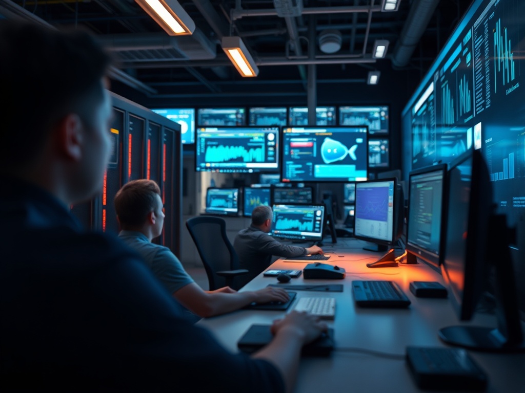 Illustration of AI-powered tools optimizing digital advertising campaigns for smarter marketing strategies