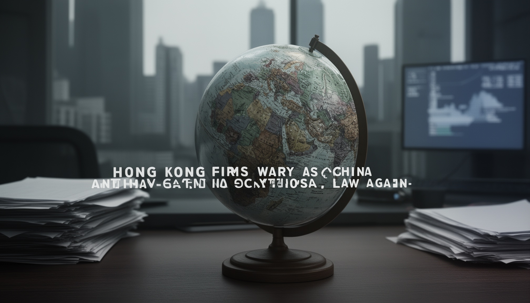 Hong Kong firms wary as China pushes anti-sanctions law again