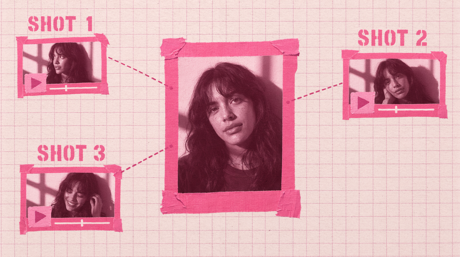 Portrait anchors shots