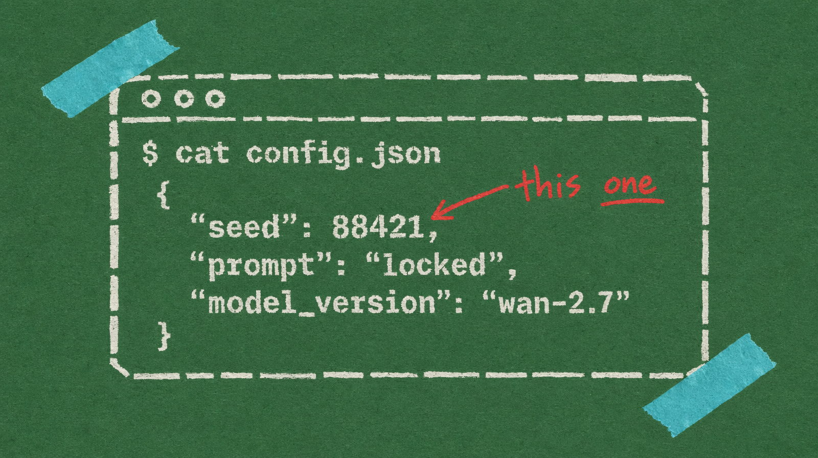 Seed logged in config