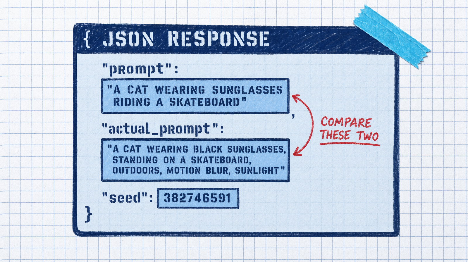 Original vs expanded columns