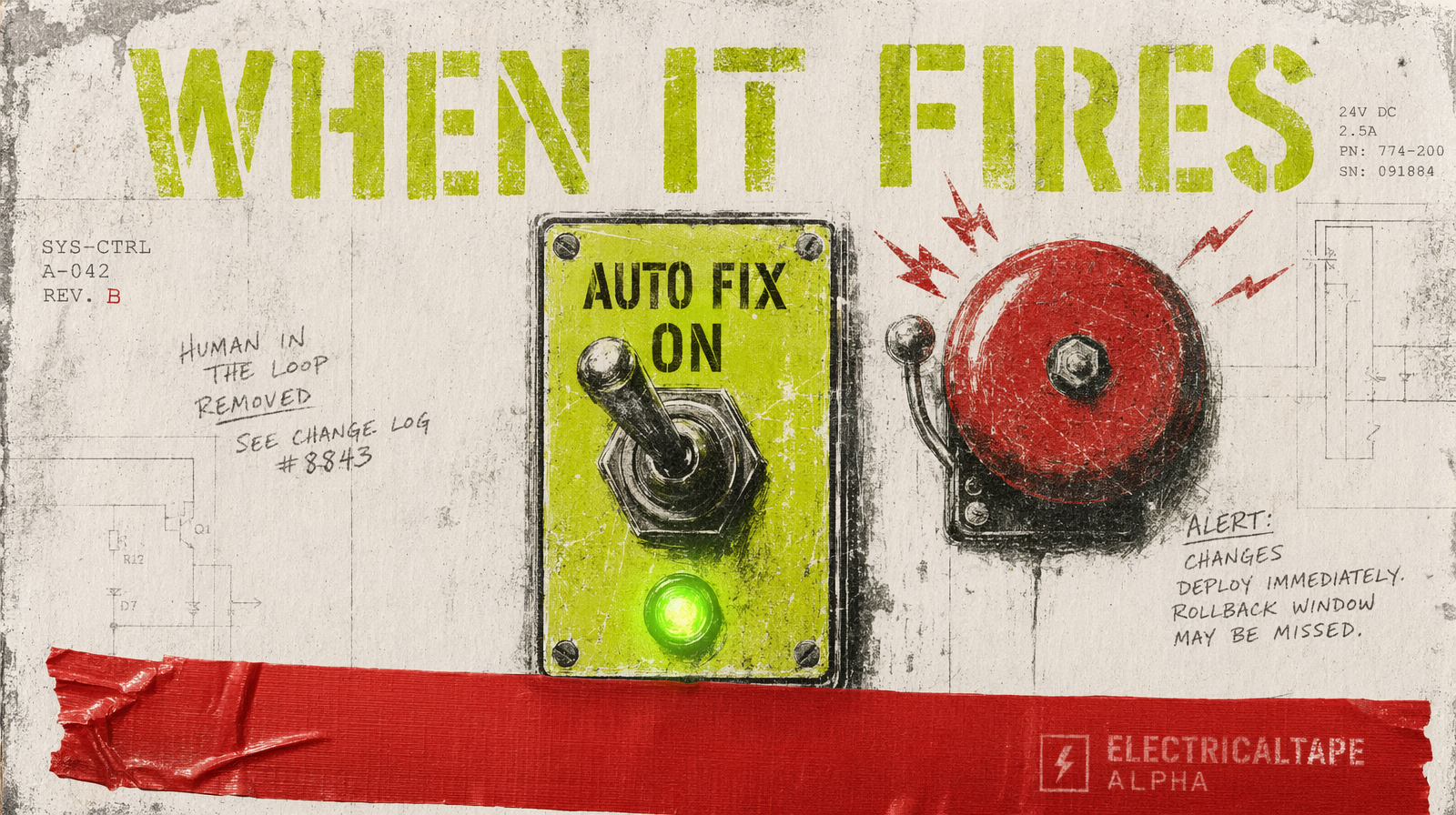 Auto fix toggle with alarm bell