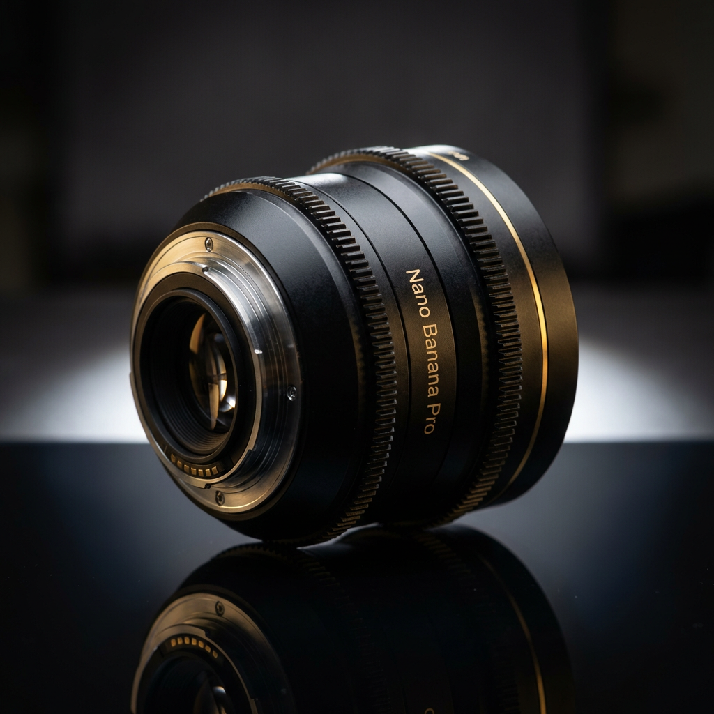 Nano Banana Pro 4K product photography with perfect text rendering