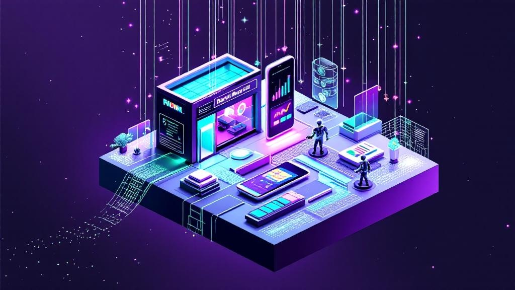 Hero image showcasing AI-powered social media marketing tools for small businesses.