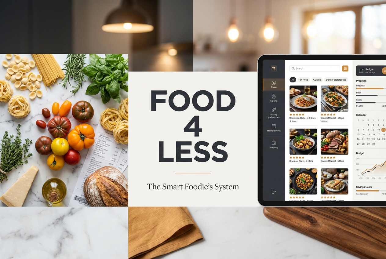 The Serious Foodie's Guide to Food 4 Less: Dining Smart Without the Burnout