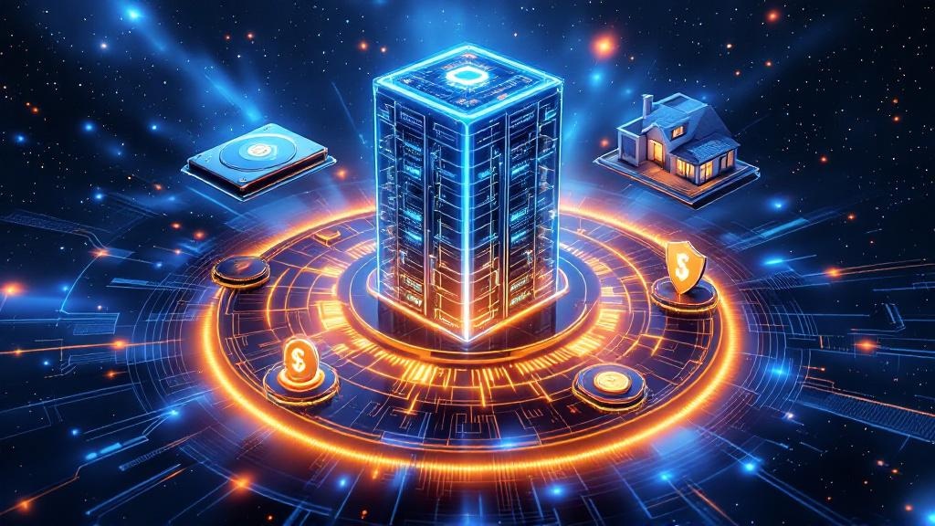 Person setting up a home server for self-hosting with laptop and network equipment