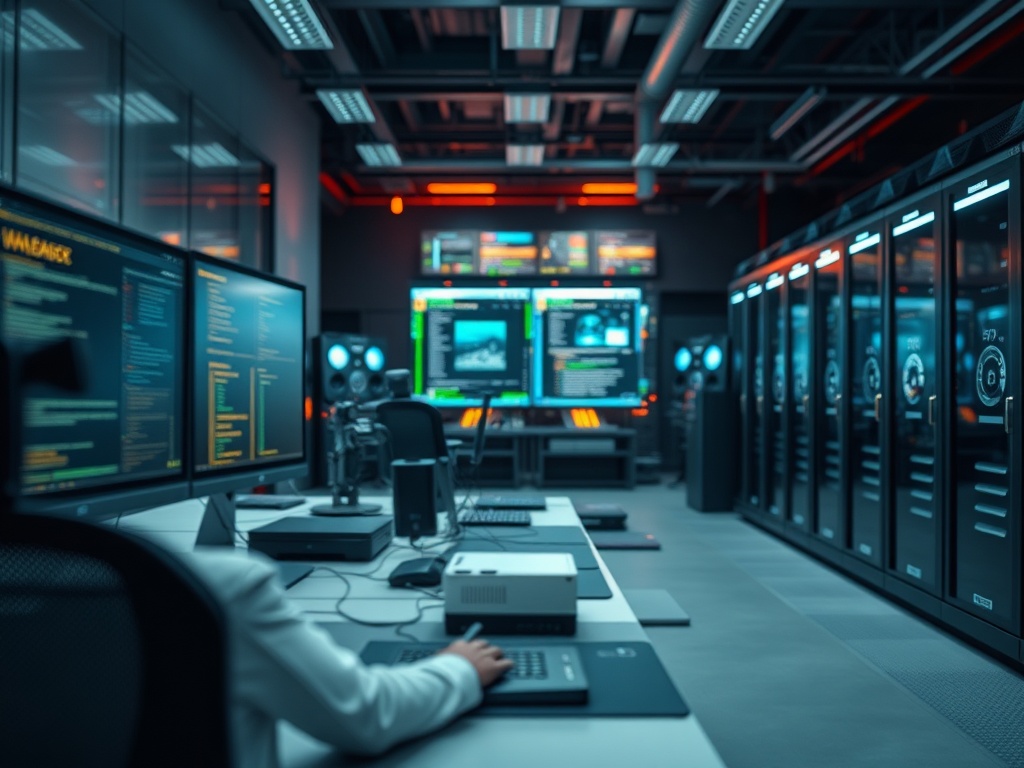 Illustration of AI tools enhancing workflow efficiency for productivity and automation.