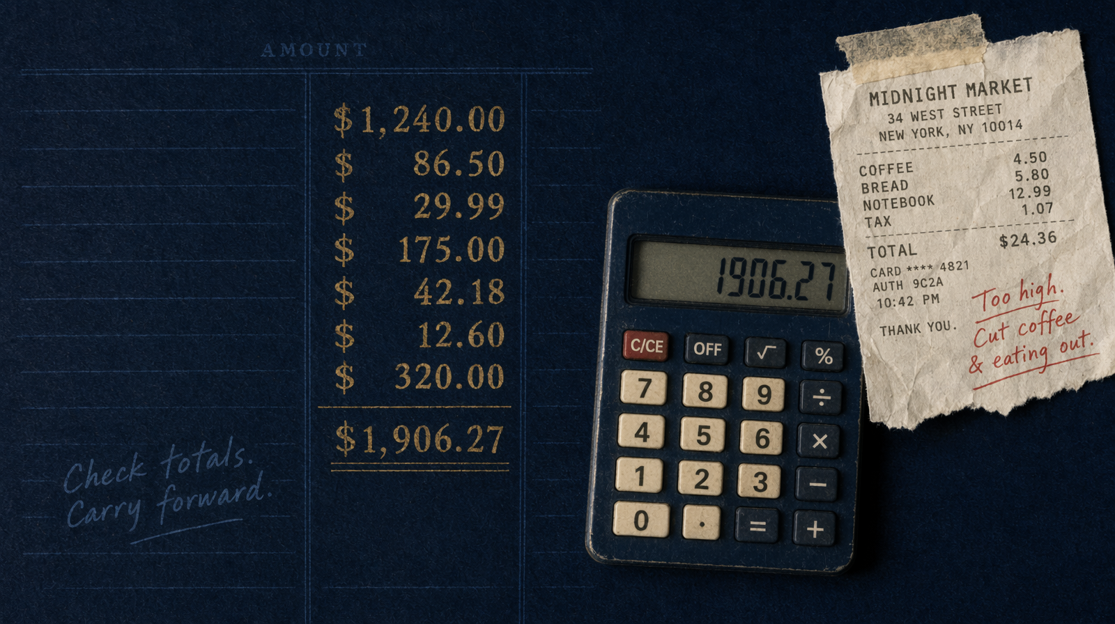 Line item breakdown of the trailer budget across shots and retries