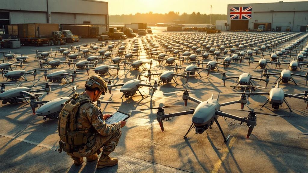12萬架無人機：英國史上最大軍援包裹力挺烏克蘭抗俄