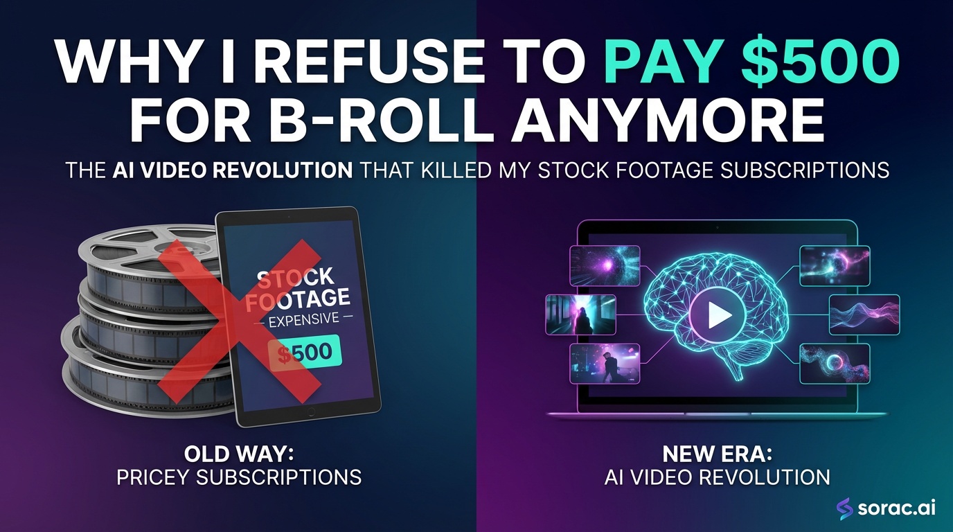 Why I Refuse to Pay $500 for B-Roll Anymore: The AI Video Revolution That Killed My Stock Footage Subscriptions