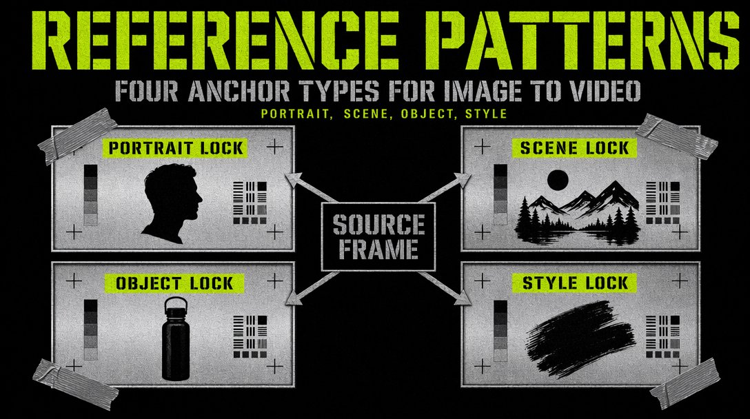 Grok image-to-video reference panels