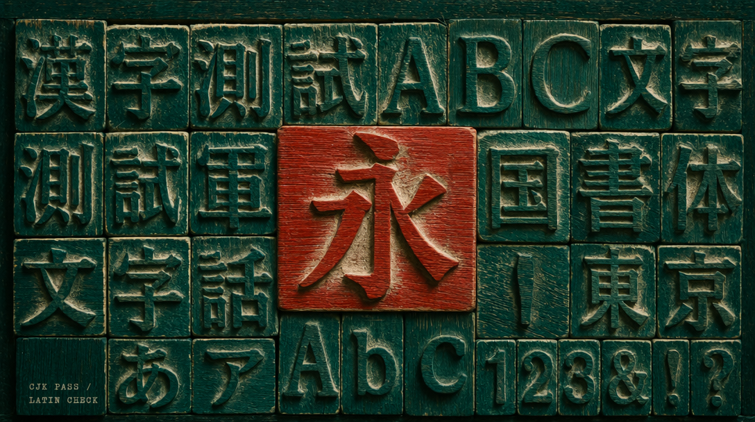 Menu card comparison