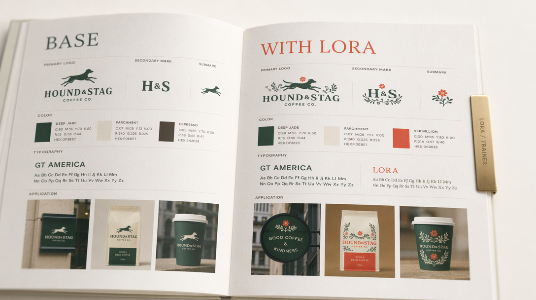 Brand LoRA training dataset