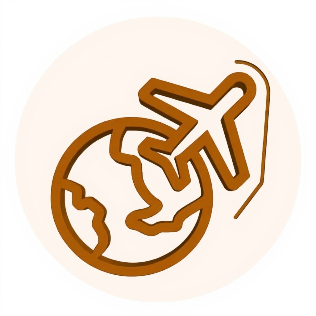 globe icon — free 3D model